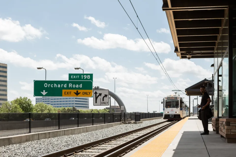 Orchard Station RTD Light Rail
